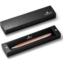 Caneta Esferográfica Viena Esfera Dourada Luxo e Sofisticação