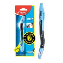 Caneta esferografica vision pen para canhoto azul blister 224320