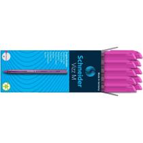 Caneta Esferográfica VIZZ Gelco Média Schneider RS Caixa com 10 Unidades