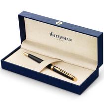 Caneta esferográfica Waterman Hémisphère Gloss Black Gold Trim