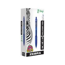 Caneta Esferográfica Zebra Pen Z-Grip Retrátil - Ponta Fina 0,7mm - Tinta Azul Caneta Esferográfica Zebra Pen Z-Grip Retrátil - Ponta Fina 0,7mm - Tinta Azul