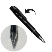 Caneta Executiva Pequena - Personalizada com nome - Preta Caneta Executiva Pequena - Personalizada com nome - Preta
