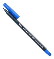 Caneta F Brush Caran D'ache Aquarelável Azul Escuro 160