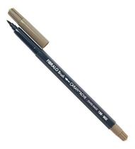 Caneta F Brush Caran D'ache Aquarelável Cinza Quente 902 Caneta F Brush Caran D'ache Aquarelável Cinza Quente 902