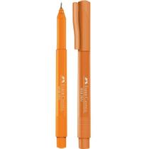 Caneta Faber-castell Fine Pen 0.4 - Laranja Caneta Faber-castell Fine Pen 0.4 - Laranja