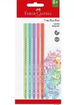 Caneta Faber Castell Fine Pen 0.4mm Pop Pastel 05 Cores Caneta Faber Castell Fine Pen 0.4mm Pop Pastel 05 Cores