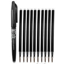 Caneta Fantasminha Costura Alfaiate Patchwork 10 Refil Preto