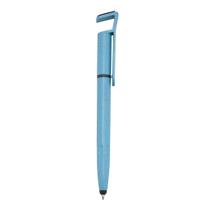 Caneta Fibra de Bambu Touch com Suporte para Celular e Limpador de Tela 00708T