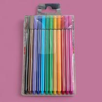 Caneta Fine Line 12 cores Caneta Fine Line 12 cores