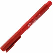 Caneta Fine Pen 0.4 Vermelha Faber Castell