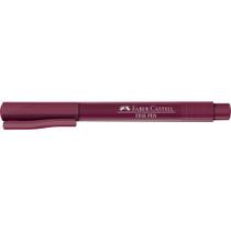 Caneta Fine Pen 0.4mm Vinho Faber-Castell - Faber Castell Caneta Fine Pen 0.4mm Vinho Faber-Castell - Faber Castell