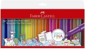 Caneta Fine Pen 24 Cores Faber Castell