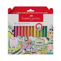 Caneta Fine Pen Faber Castell Colors 24 Cores