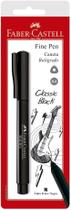 Caneta Fine Pen, Faber-Castell, SM/FPBPRZF, Preta