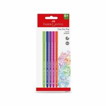Caneta Fine Pen Pop 0.4mm Faber Castell C/5 Cores