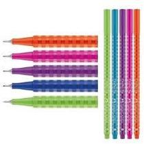 Caneta Fine Pen Pop - 5 cores - Faber-Castell Caneta Fine Pen Pop - 5 cores - Faber-Castell