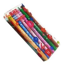 Caneta Fineliner Com Carimbo Ponta 0.7mm 12 Cores - Kaz
