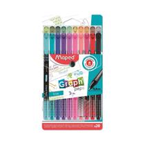 Caneta Fineliner Maped Graph Peps Premium 20 Cores