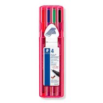 Caneta Fineliner Permanente Staedtler Triplus 0.3mm 4 Cores