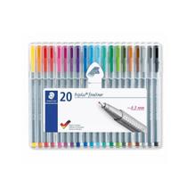 Caneta Fineliner Staedtler Triplus 20 Cores