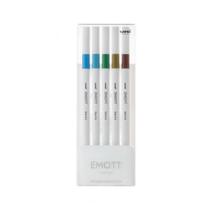 Caneta Fineliner Uni Emott nº4 0.4mm 05 Cores