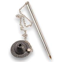 Caneta Fixa Chapeu Craquelado Preto