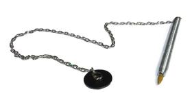 Caneta Fixa Com Corrente P/ Balcão Mesa Tipo Moeda