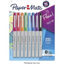 Caneta Flair Ultra Fina 0.4mm 8 Cores Paper Mate