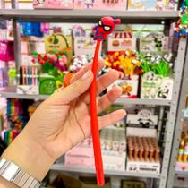 Caneta Flexível Dançante Super Heróis 0.5mm - Diversão e Estilo Caneta Flexível Dançante Super Heróis 0.5mm - Diversão e Estilo