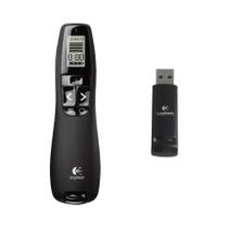 Caneta Flipper PPT Sem Fio Bluetooth Logitech R800 Para Demonstrador Eletrônico De Computador
