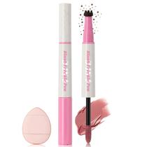 Caneta Freckle Blush HOSAILY 2 em 1 marrom claro com rosa suave