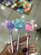 Caneta gatinho esferográfica azul