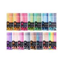 Caneta Gel Acrílica De 6 Cores 1.0mm LANGUO Marcadores Artísticos Para Desenho, Escrita E Grafite