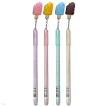 Caneta gel apagavel 0. 5 com Pingente picole 0. 5 leo e leo 10222