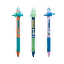Caneta gel apagável 0.7mm Dino Verso - unidade - Cis Caneta gel apagável 0.7mm Dino Verso - unidade - Cis