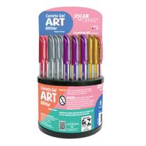 Caneta Gel Art 1.0 Glitter - Dispenser c/ 40 Unid. Sortidas Jocar Office Leonora - 97933 Caneta Gel Art 1.0 Glitter - Dispenser c/ 40 Unid. Sortidas Jocar Office Leonora - 97933