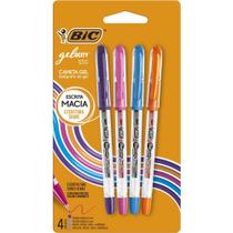 Caneta GEL BIC Gelocity 4 Cores BL.C/04