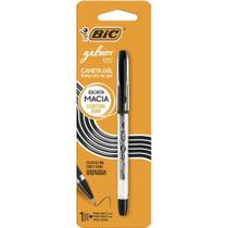 Caneta GEL BIC Gelocity Preta Ponta Fina 0,5MM - Blister com 1 Unidade
