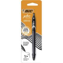 Caneta GEL BIC Gelocity Quick DRY Ponta Fina 0,7MM Preta Blister com 1 Unidade
