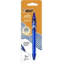 Caneta GEL BIC Quick DRY Azul Blister