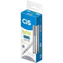 Caneta GEL CIS BPX GEL 1.0MM Prata Caixa com 12 Caneta GEL CIS BPX GEL 1.0MM Prata Caixa com 12