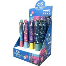 Caneta GEL CIS Fantasia Apagável 4X1 Display com 12 Unidades Caneta GEL CIS Fantasia Apagável 4X1 Display com 12 Unidades