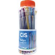 Caneta gel Cis Gelyx 1.0 mm24 cores Sertic
