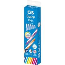 Caneta Gel Cis Spiro 0,7Mm Azul