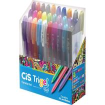 Caneta GEL CIS Trigel 1,0MM 30 Cores DP.C/30