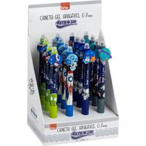 Caneta GEL Divert GEL ASTROZ Apagável 0.7MM (S) BRW Caixa com 12 Unidades