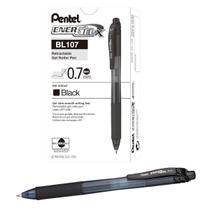 Caneta Gel Energel X RT Pentel 0.7 mm Retrátil Preto Kit 10 UN Caneta Gel Energel X RT Pentel 0.7 mm Retrátil Preto Kit 10 UN