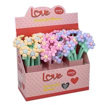 Caneta gel flowers molin