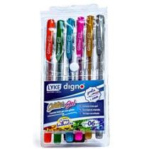Caneta Gel Glitter Like Digno Caneta Gel Glitter Like Digno