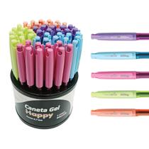 Caneta Gel Happy 0.7 Colorida - Display C/ 50 Unidades Sortidas Jocar Office Leonora - 97926 Caneta Gel Happy 0.7 Colorida - Display C/ 50 Unidades Sortidas Jocar Office Leonora - 97926